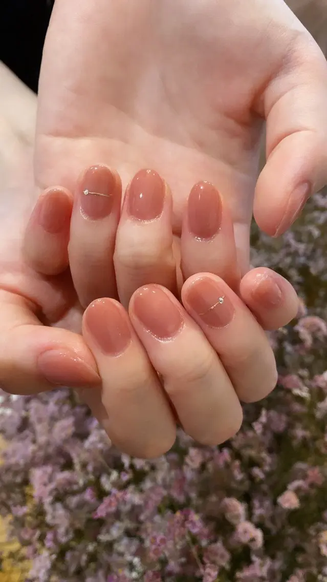 ネイル crystal ⭐︎ colorのネイルデザイン