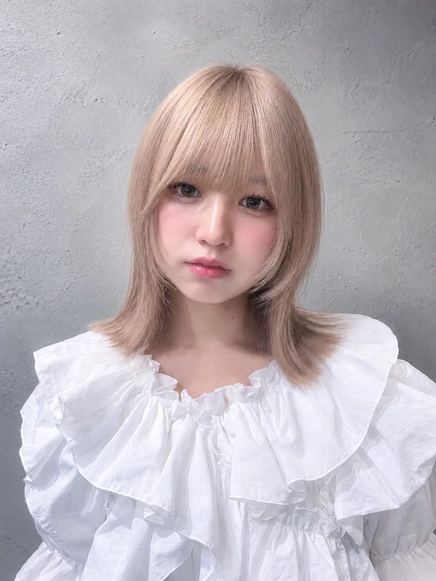 ショート カラー HAIR SALON mimiのヘアスタイル