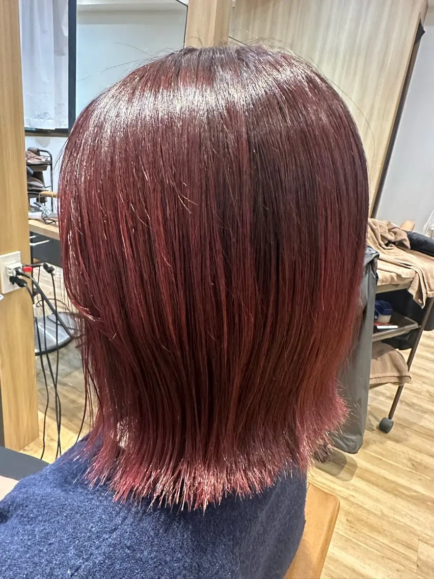 ショート カラー ヘアカラー トリートメント ✨✂️Nori ✂️✨のヘアスタイル