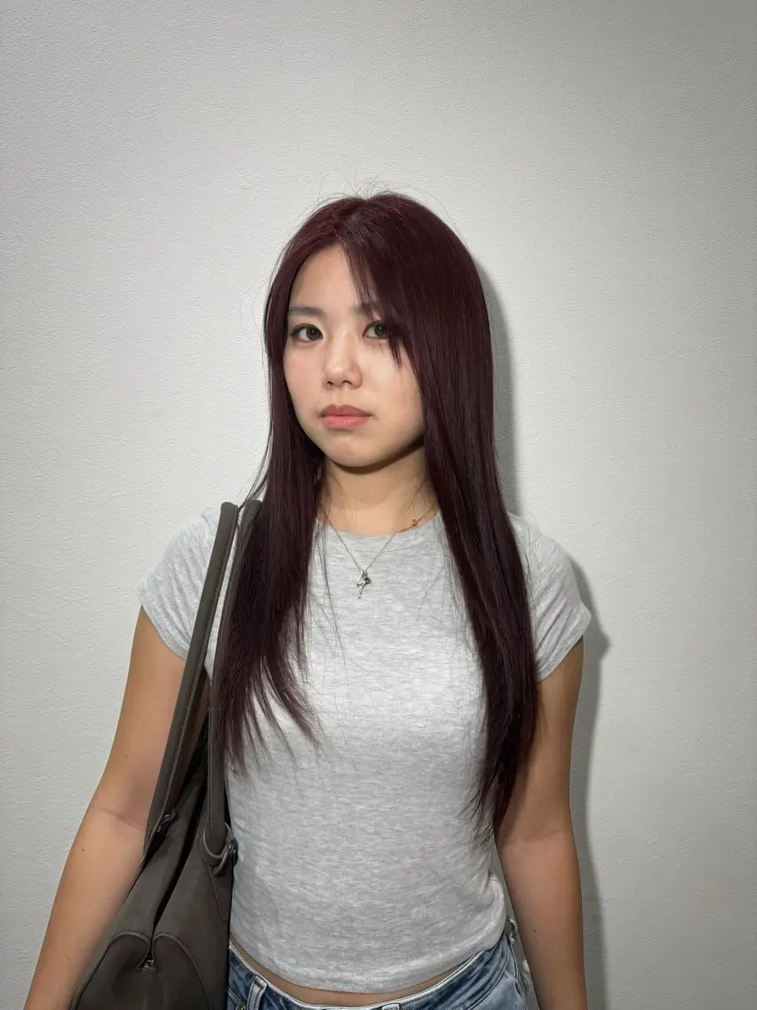 ロング 望月 あんなのヘアスタイル