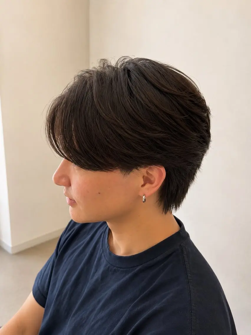 メンズ カット パーマ メンズ特化♪カット +パーマあおきいおりのヘアスタイル