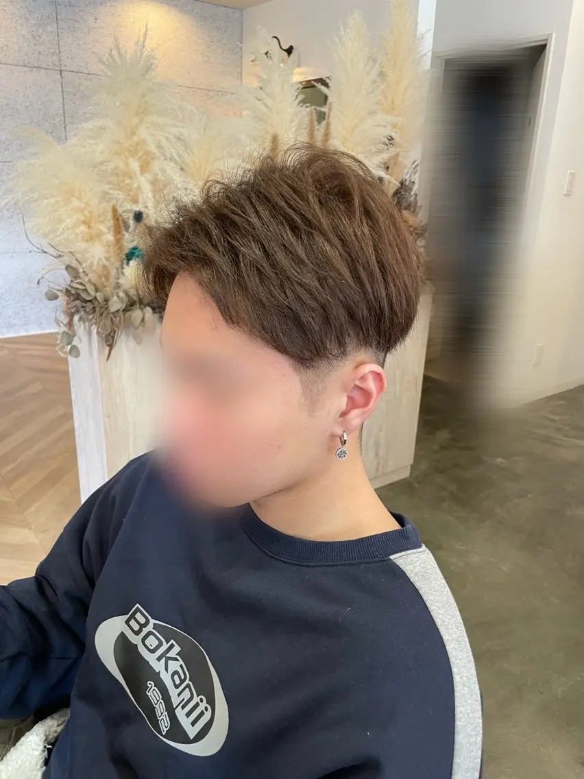 カラー メンズ カット ヘアカラー トリートメント サイトウ アヤナのヘアスタイル