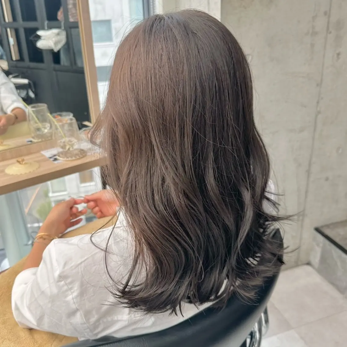 セミロング カラー ヘアカラー トリートメント 🎀愛されモテ カラー🎀/moeのヘアスタイル