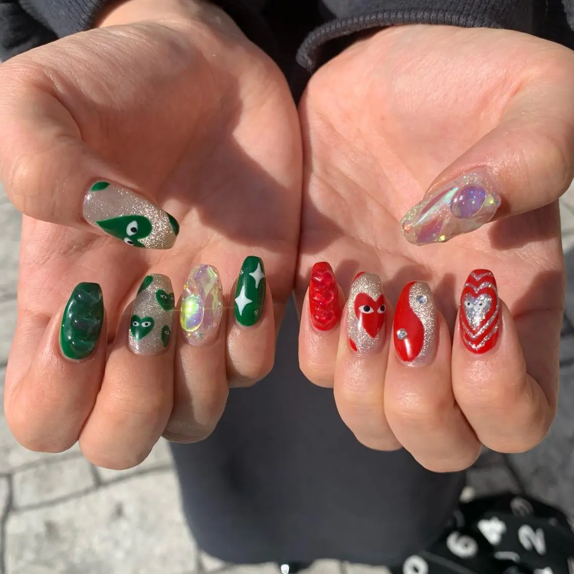 ネイル 冬ネイル クリスマス happiness nailのネイルデザイン