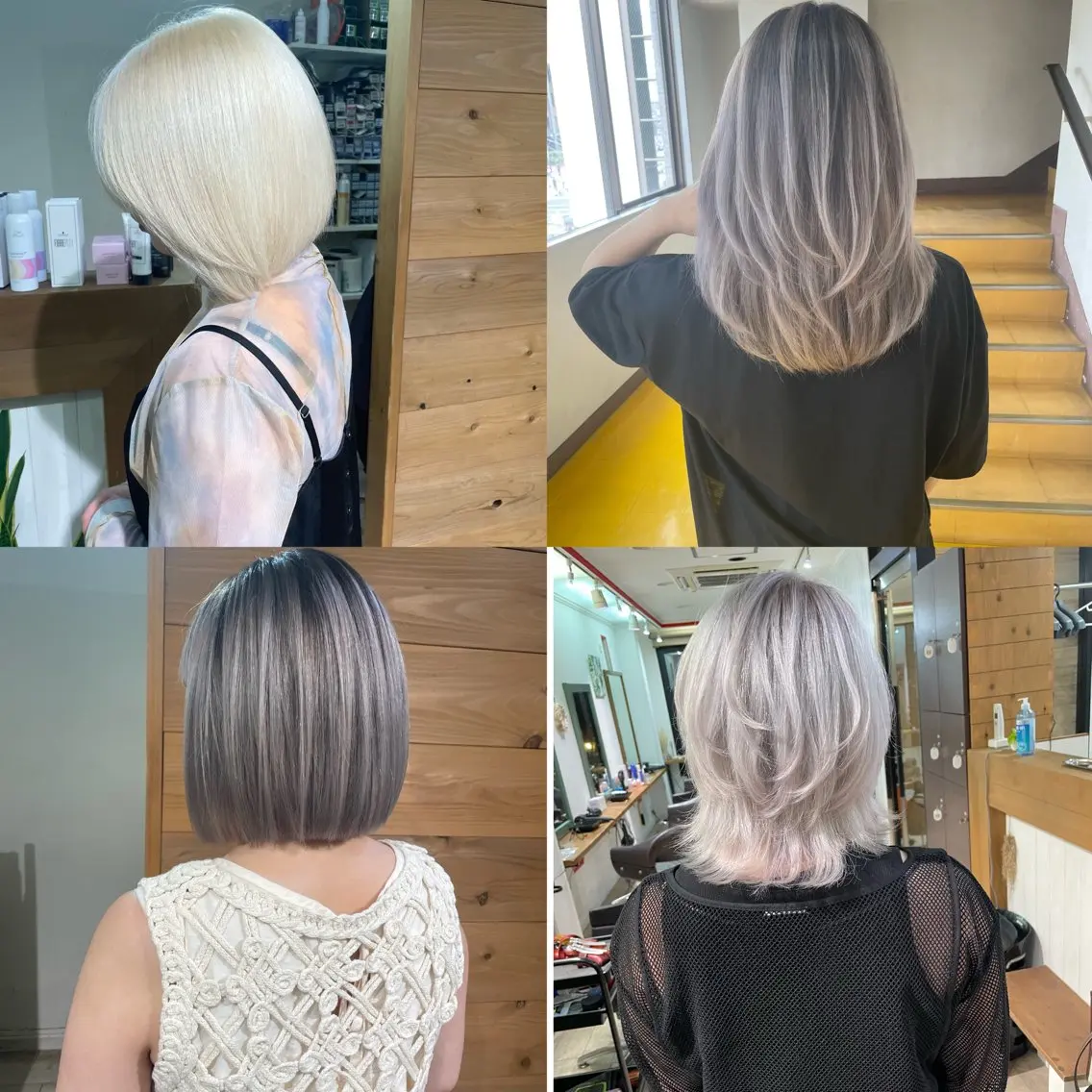 カット+最高級ケアブリーチWカラー+トリートメントの写真