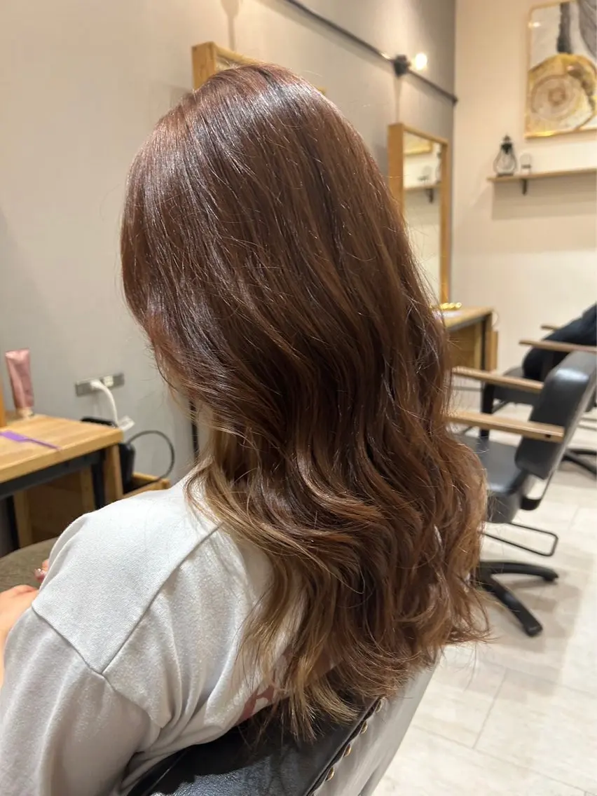 ロング 韓国ヘア🇰🇷 増田夏希のヘアスタイル