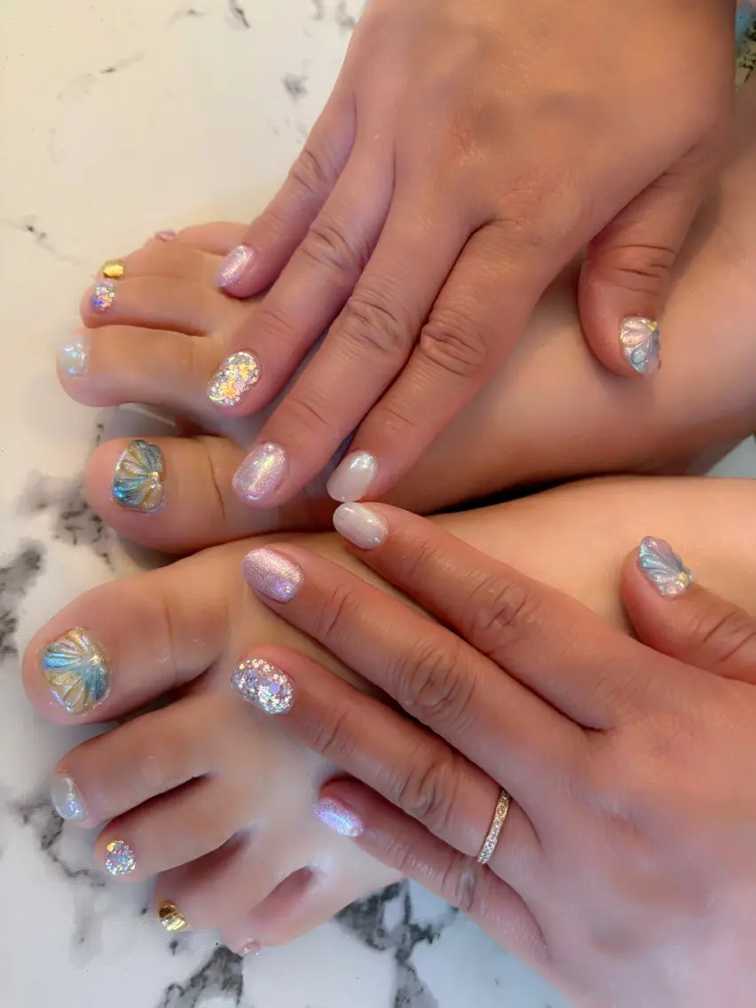 ネイル フットネイル komohana salon🌺のネイルデザイン