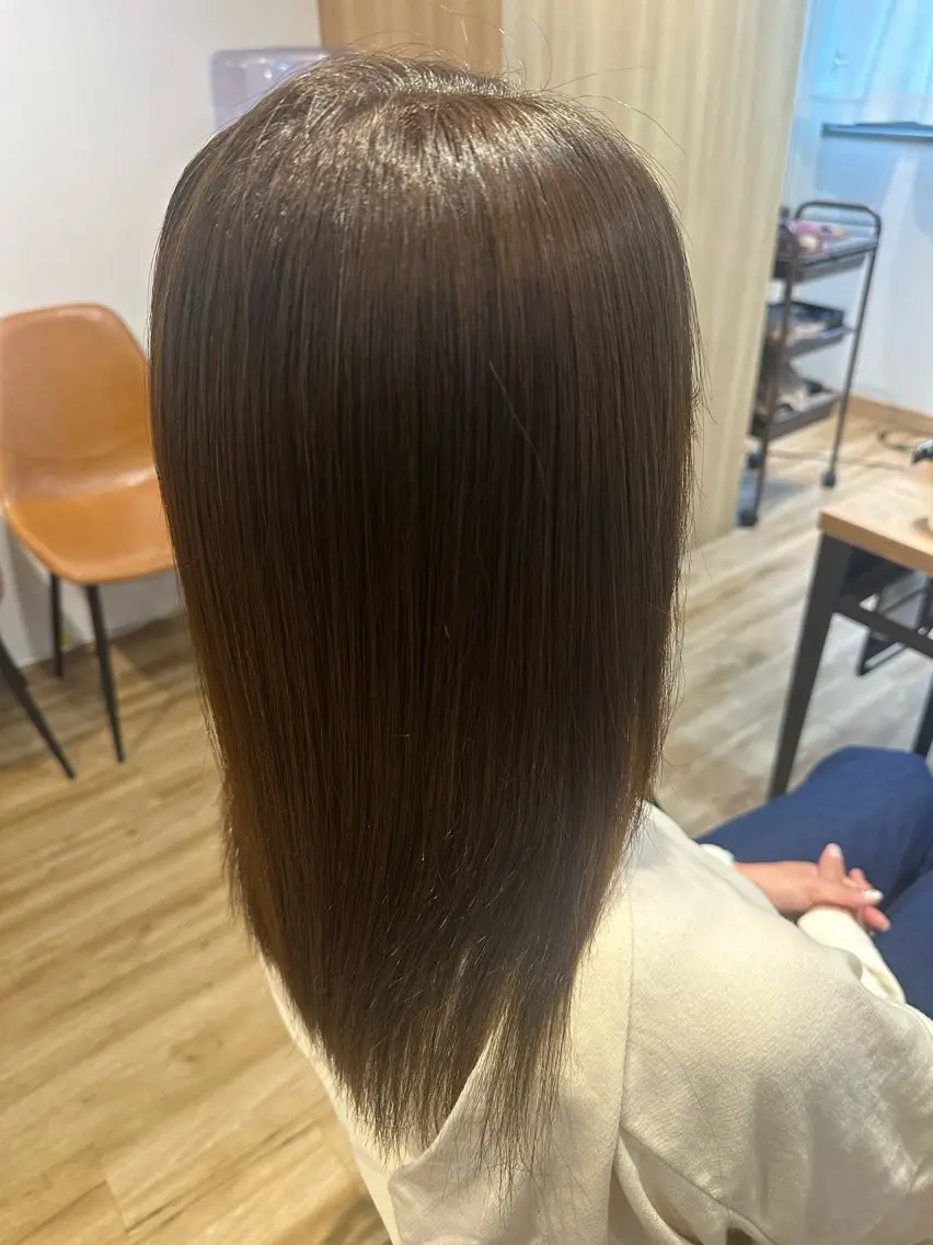 セミロング カラー ヘアカラー トリートメント ✨✂️Nori ✂️✨のヘアスタイル