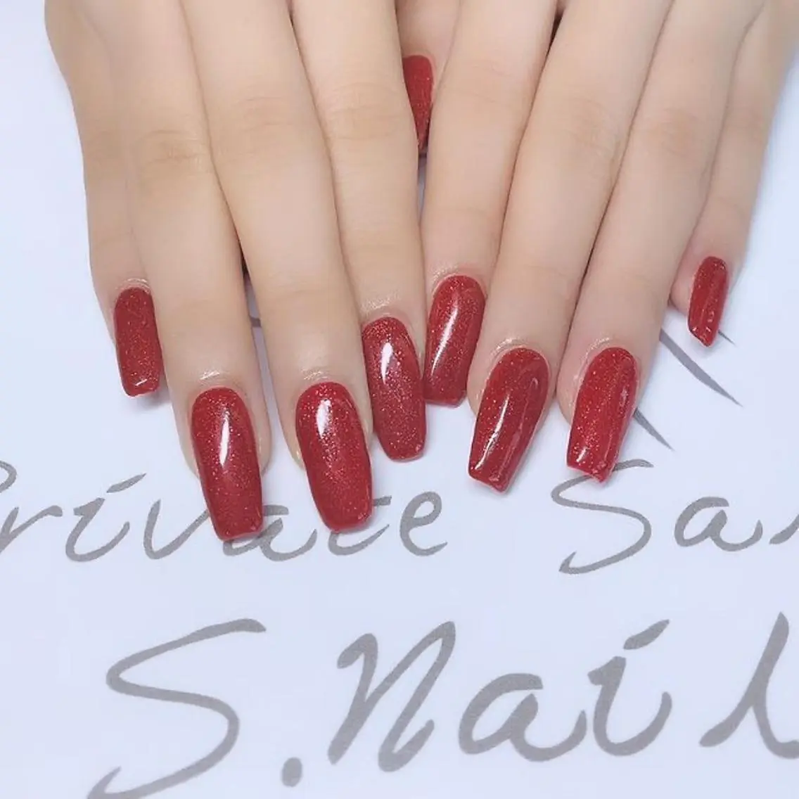 ネイル ハンドネイル 大分S.Nail ⟡.*💠🫧のネイルデザイン