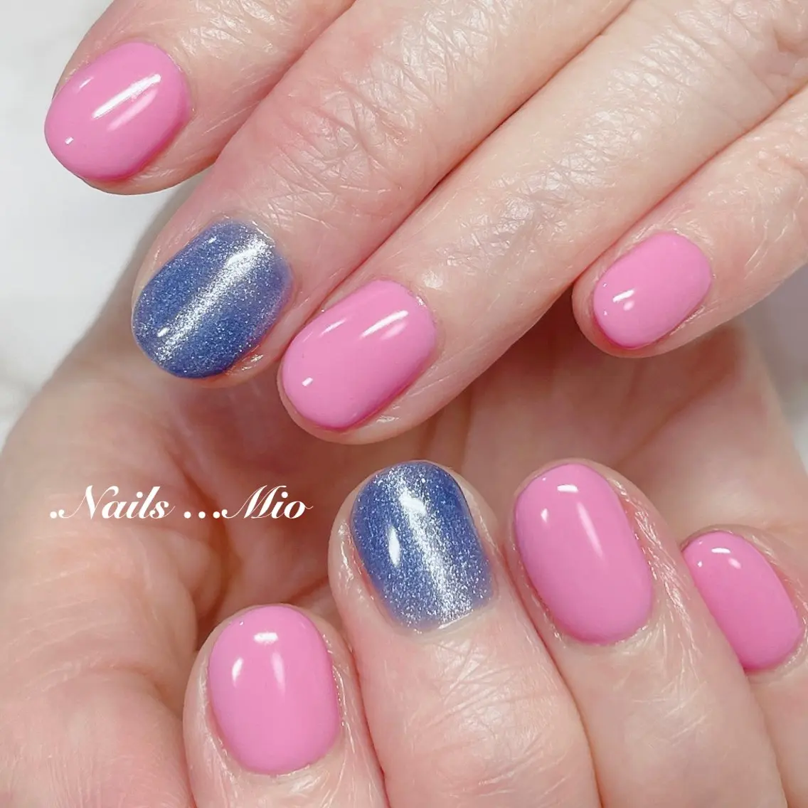 ネイル アートネイル ジェルネイル ワンカラーネイル .Nails Mio 赤羽西ネイルサロンのネイルデザイン