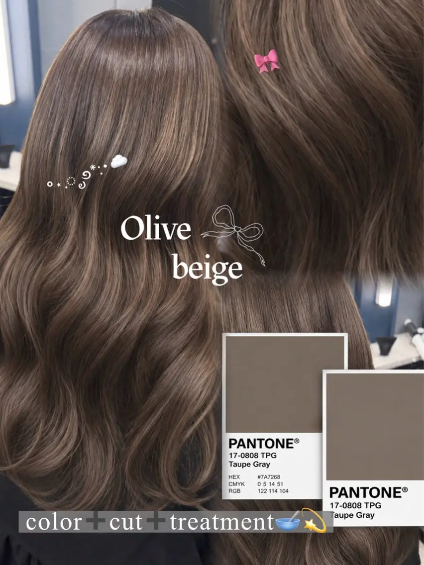 ロング トリートメント カット ヘアカラー トリートメント ベージュカラー/ボブ /SHIORIのヘアスタイル