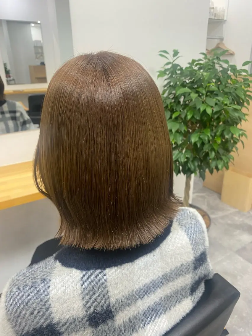 ショート カラー 透明感カラー ハイライトカラー インナーカラー ハイライト 髪質改善 misa🫧ナチュラ ル縮毛矯正/髪質改善のヘアスタイル