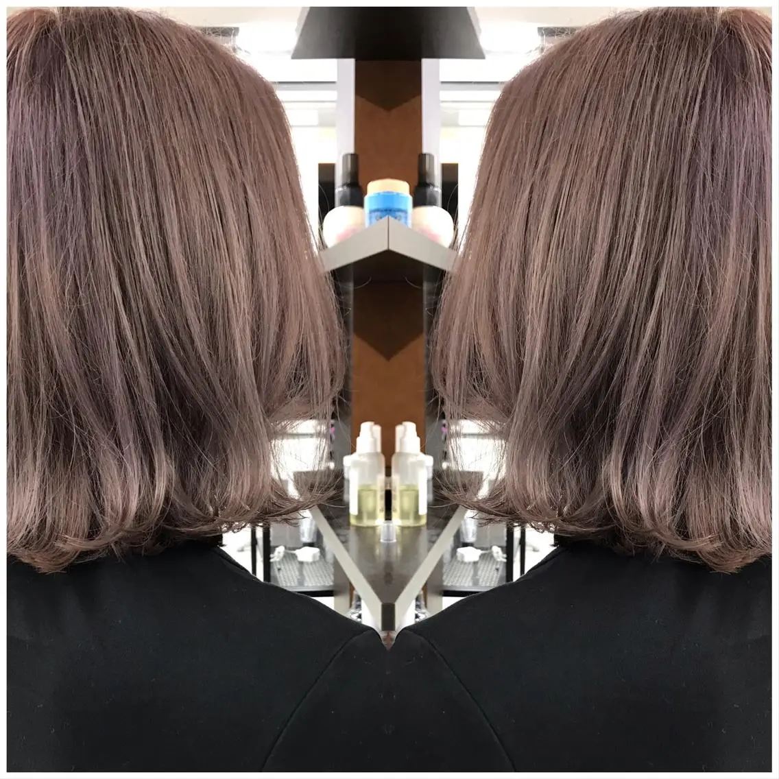 似合わせカット&ケアダブルカラー&2stepトリートメントの写真