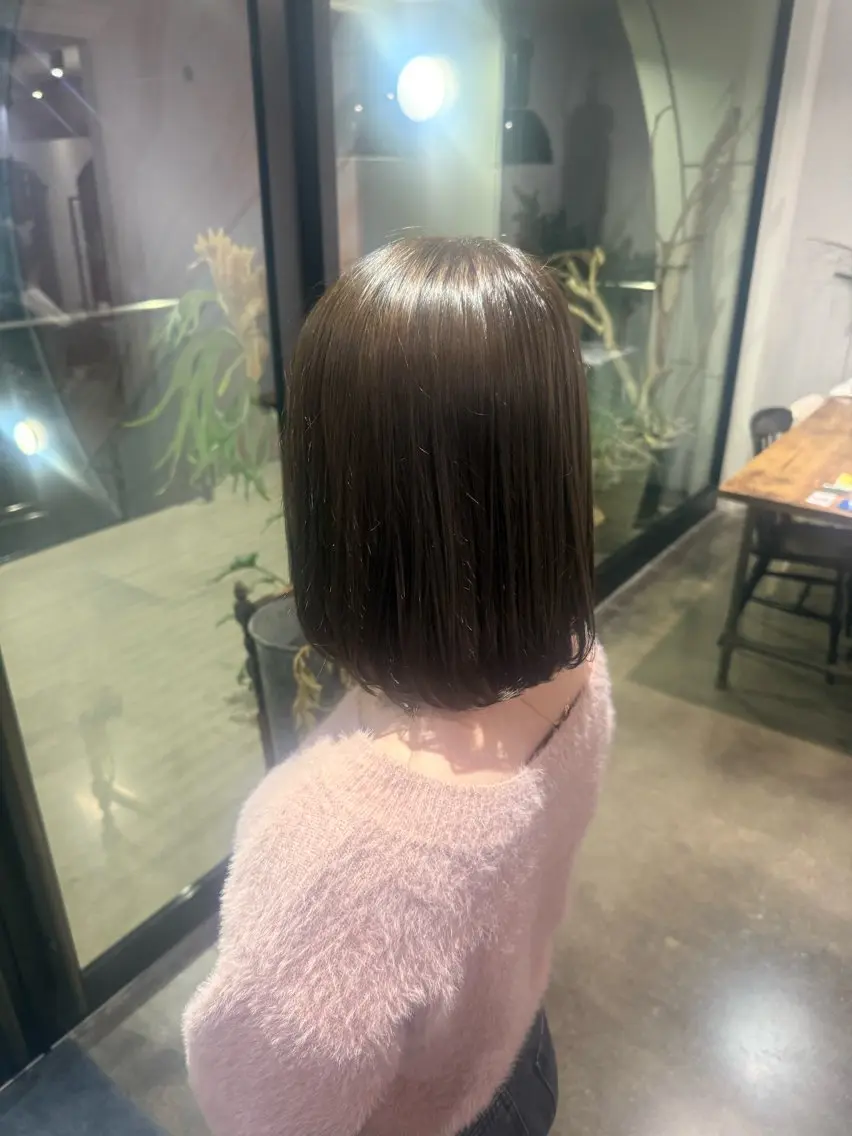 カラー ヘアカラー 北條 太基のヘアスタイル