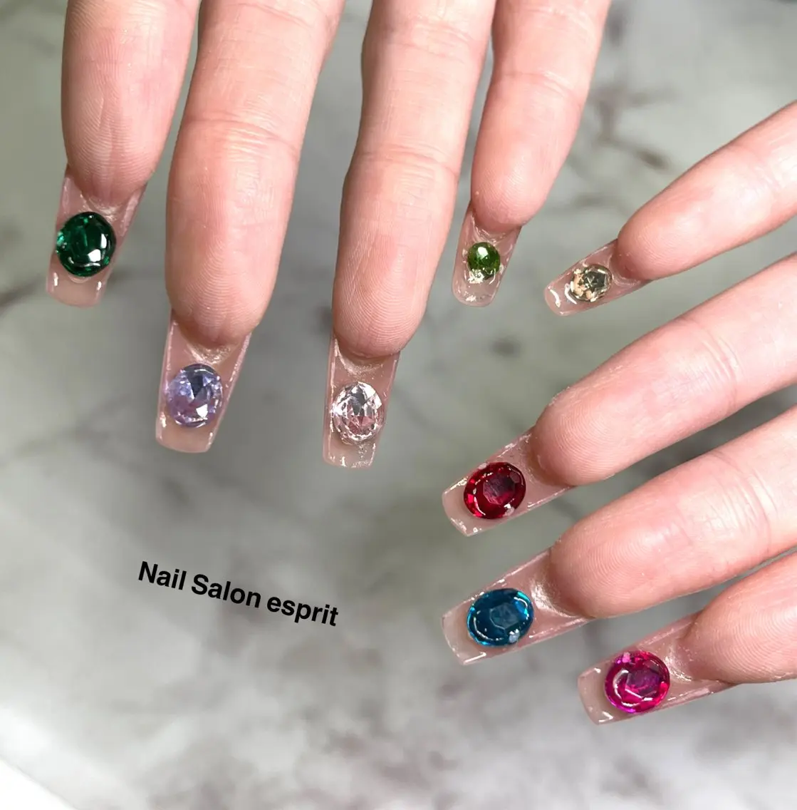 ネイル キラキラネイル ハンドネイル Nail Salon espritのネイルデザイン