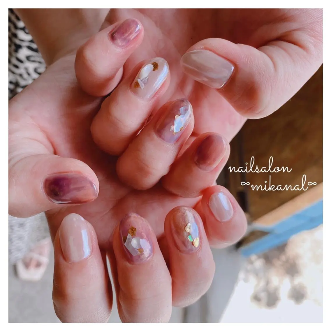 ネイル ハンドネイル nailsalon ∞ ﾐｶﾅﾙ ∞のネイルデザイン
