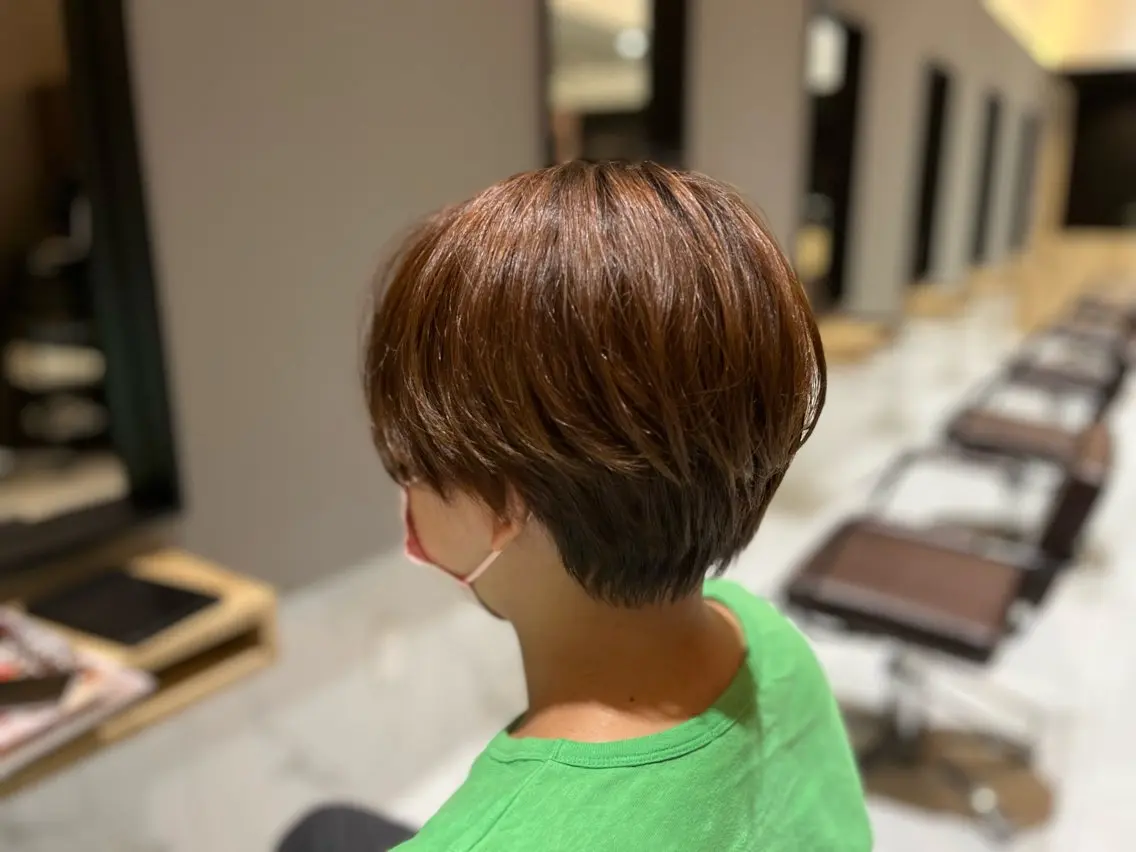 ショート カット Le Coeur 喜多町　志賀大介のヘアスタイル