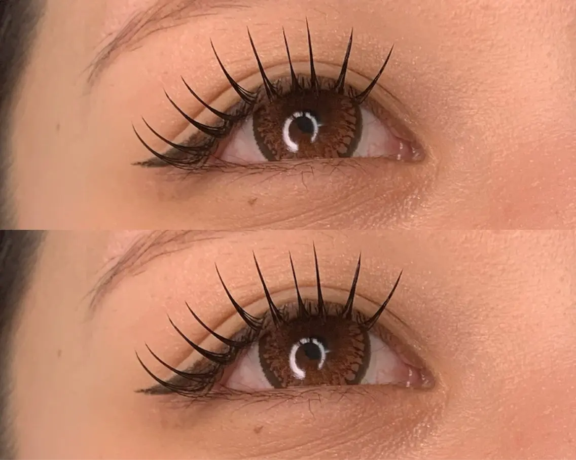 マツエク・マツパ Dカール フラットラッシュ Eyelash Salon IROのマツエク・マツパデザイン