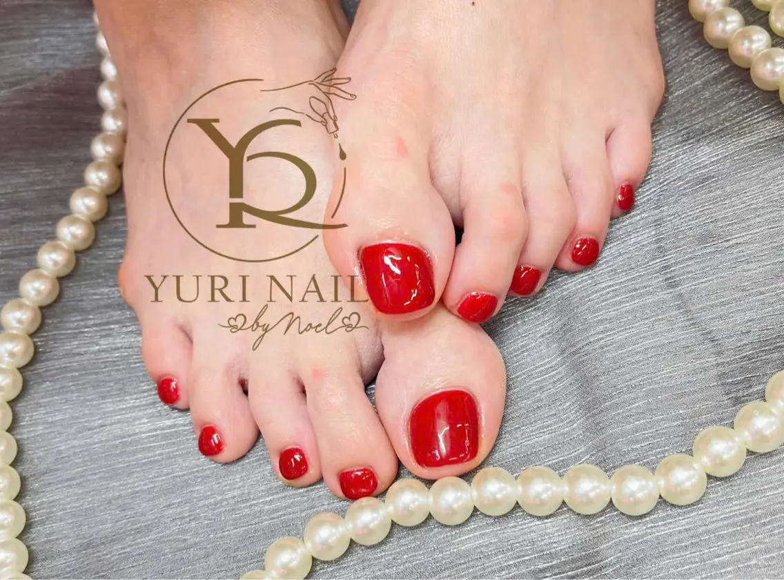 ネイル チークネイル フットネイル フレンチネイル グラデーション キラキラネイル ハンドネイル フットネイル ハンドケア YURI Nail Funabashiのネイルデザイン