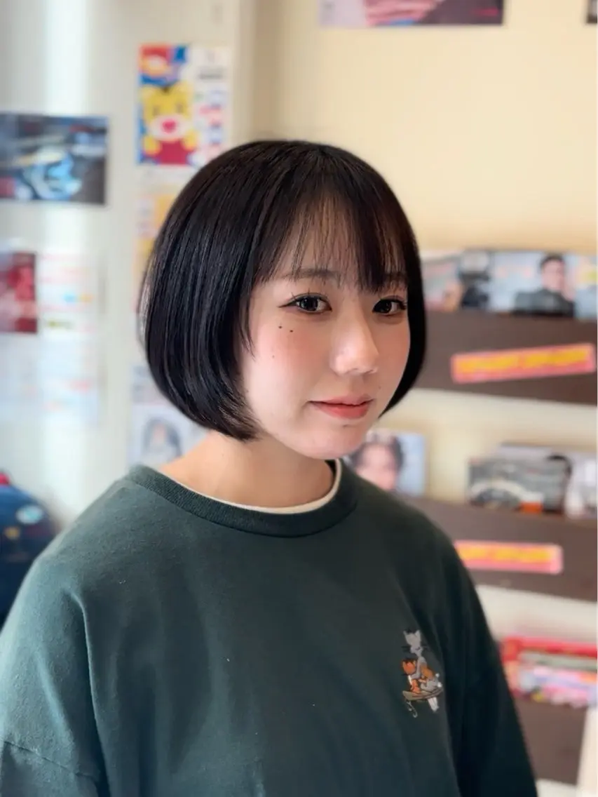 ショート 顔周りカット レイヤーカット 小顔カット カット 小野 友暉のヘアスタイル