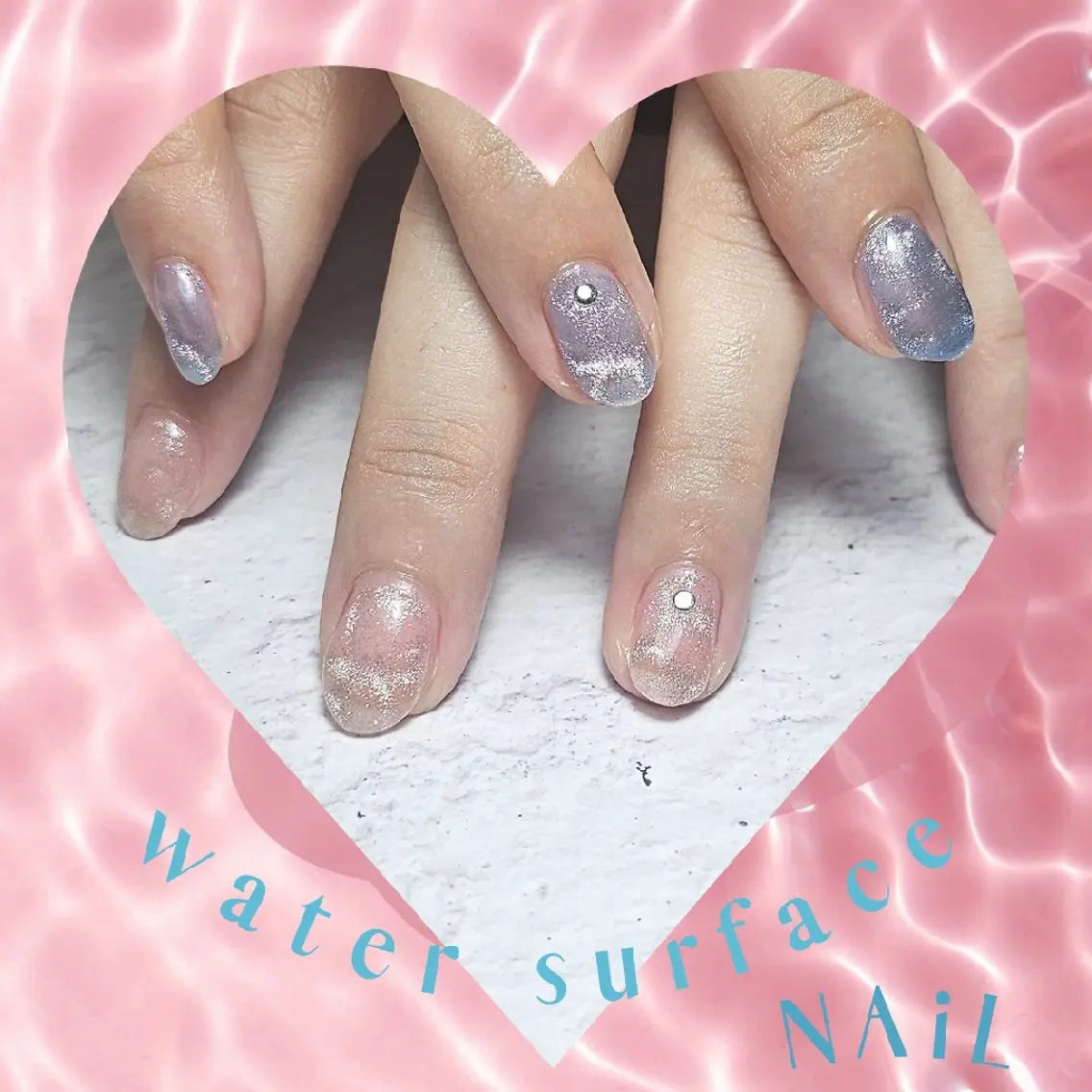 ネイル マグネットネイル ハンドネイル Noah'snail   のネイルデザイン