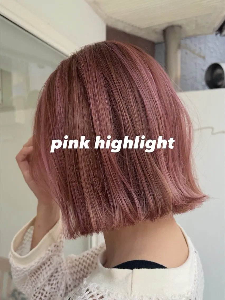 ショート カラー 切りっぱなしボブ ベージュカラー ブリーチ デザインカラー ダブルカラー 銀座/レイヤー ハイライト/MAMIのヘアスタイル