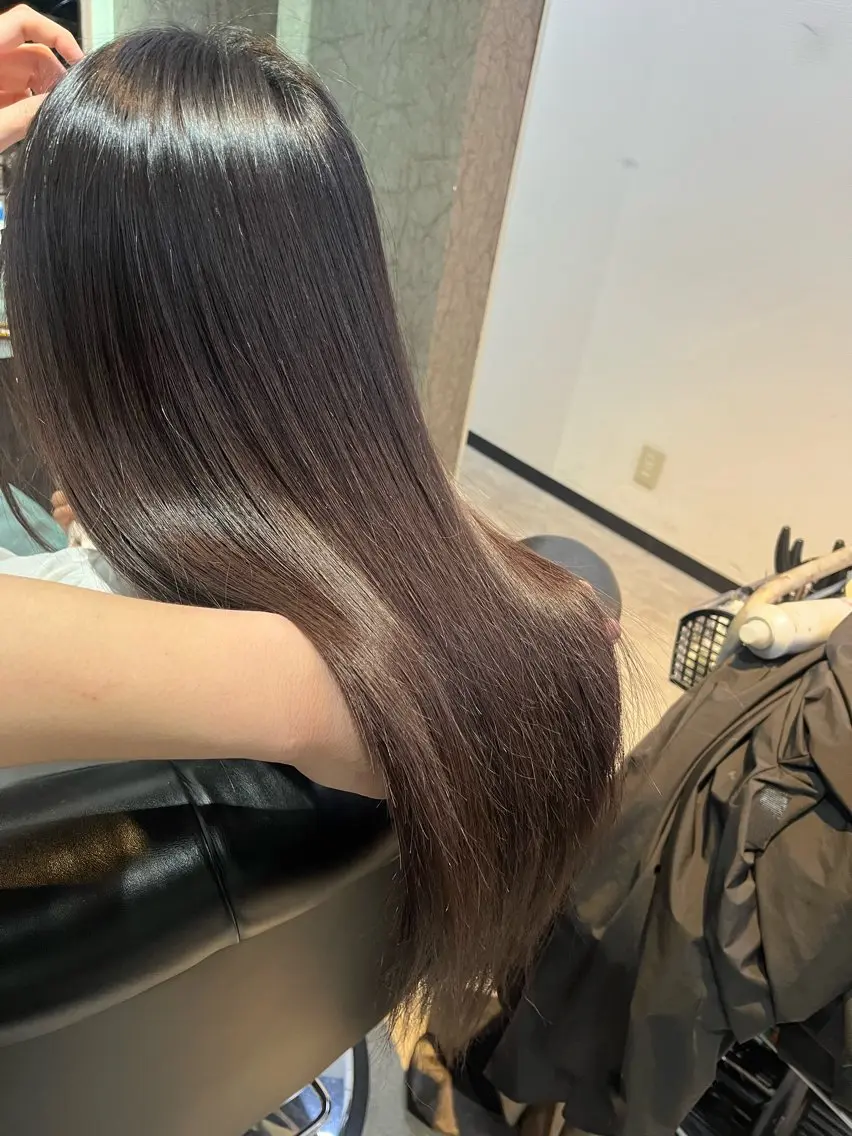 ロング エクステ ケアブリーチ&シール エクステの店和田翔莉のヘアスタイル