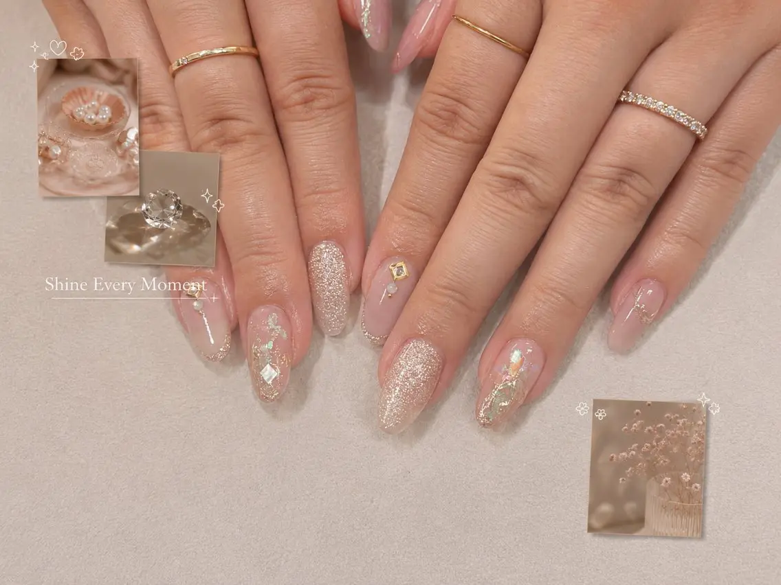 ネイル ハンドネイル Bianca 🎀Risaのネイルデザイン