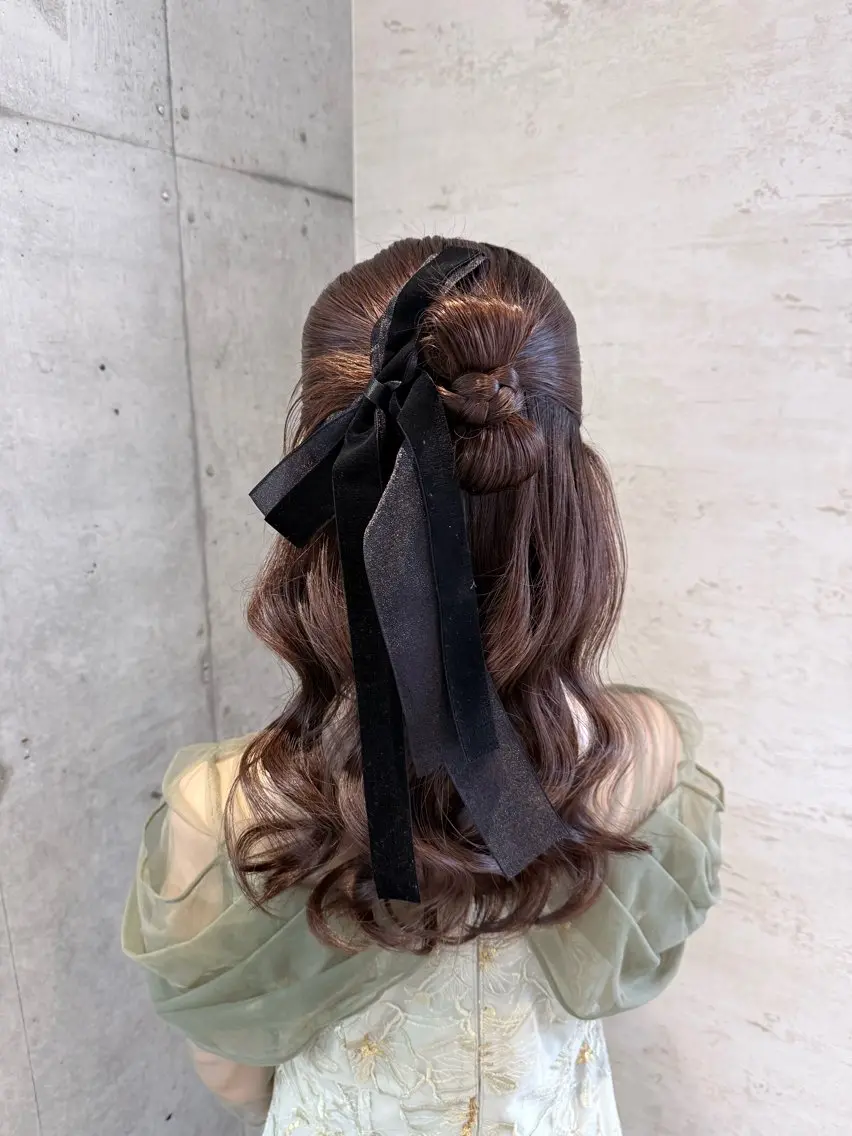 ヘアアレンジ ヘアセット 🎀ヘアセット/艶髪 /はやしほのか🎀のヘアスタイル