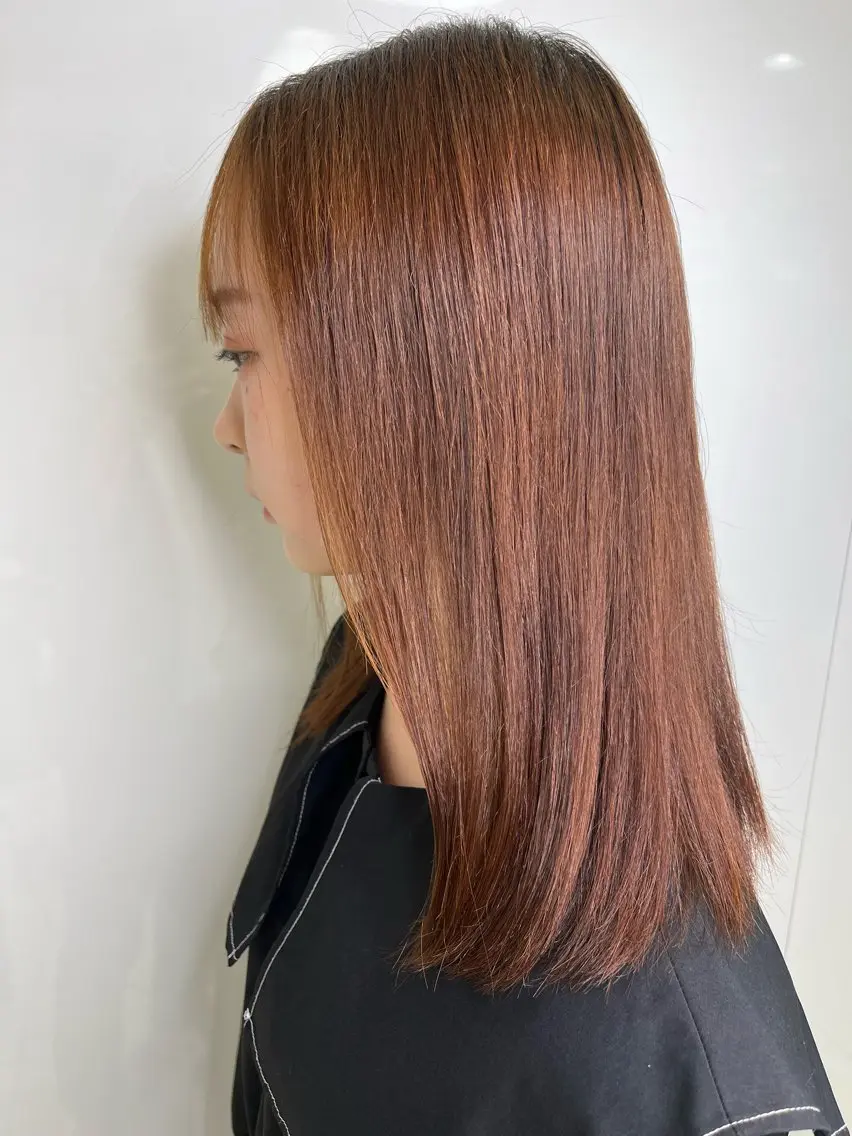 セミロング 髪質改善 onishi yoshinaoのヘアスタイル