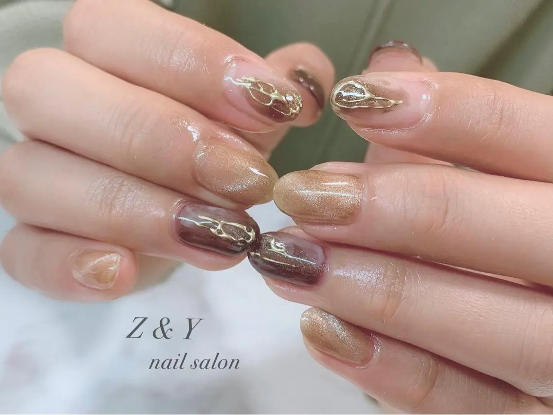 ネイル ハンドネイル Z&Y nail salonのネイルデザイン