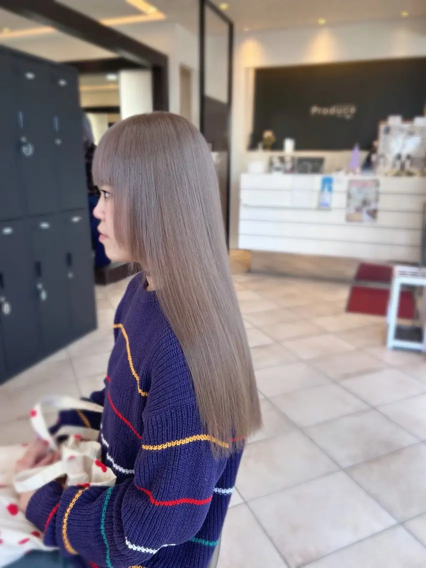 ロング カラー ブリーチ mei 撮影モデル募集中!のヘアスタイル