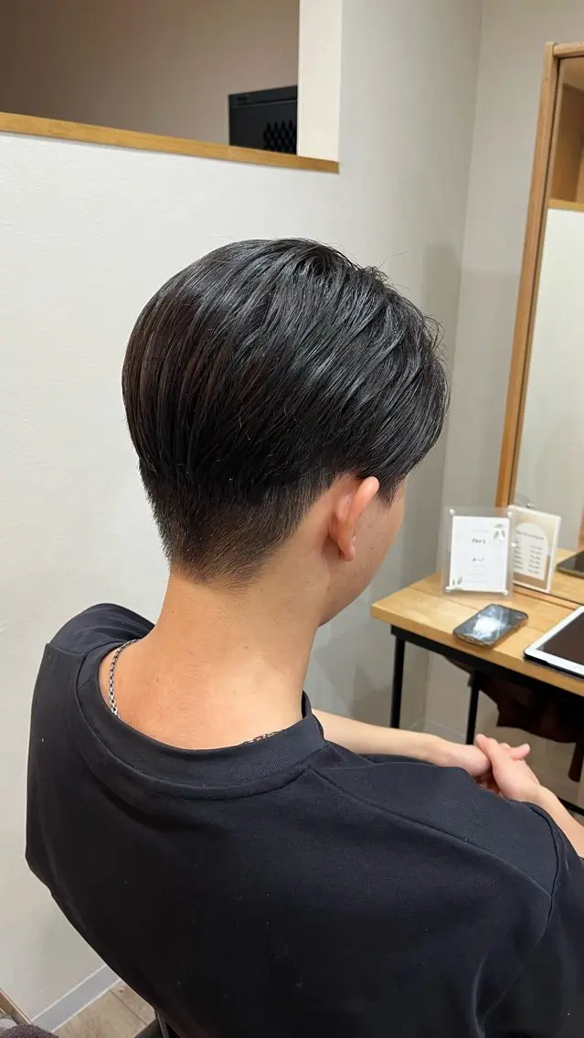 ショート メンズ カット カンノ シュンのヘアスタイル