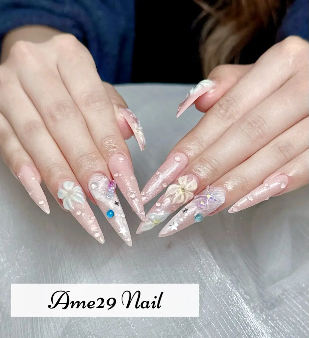 ネイル アートネイル スカルプネイル AME29 Nail ネイルサロンのネイルデザイン