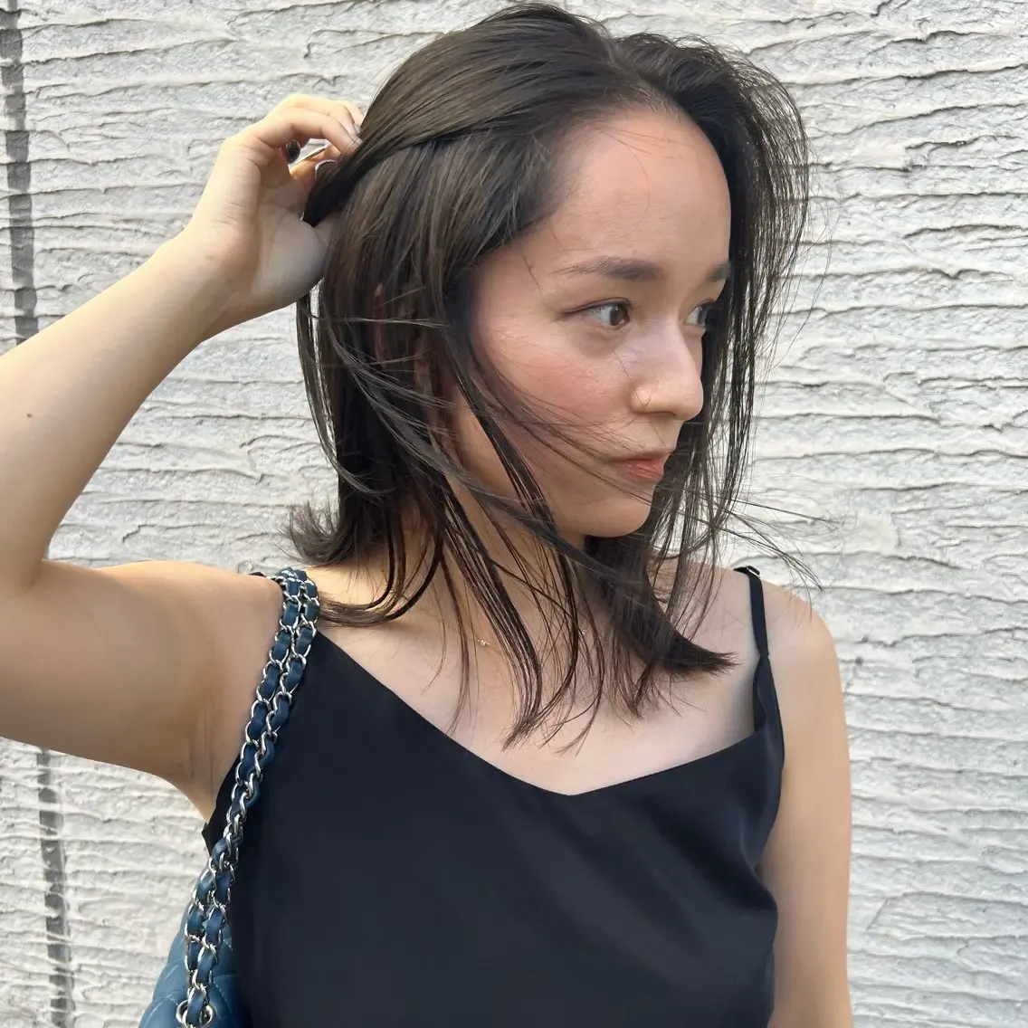 ミディアム ボブ くびれヘア 北内 登真のヘアスタイル