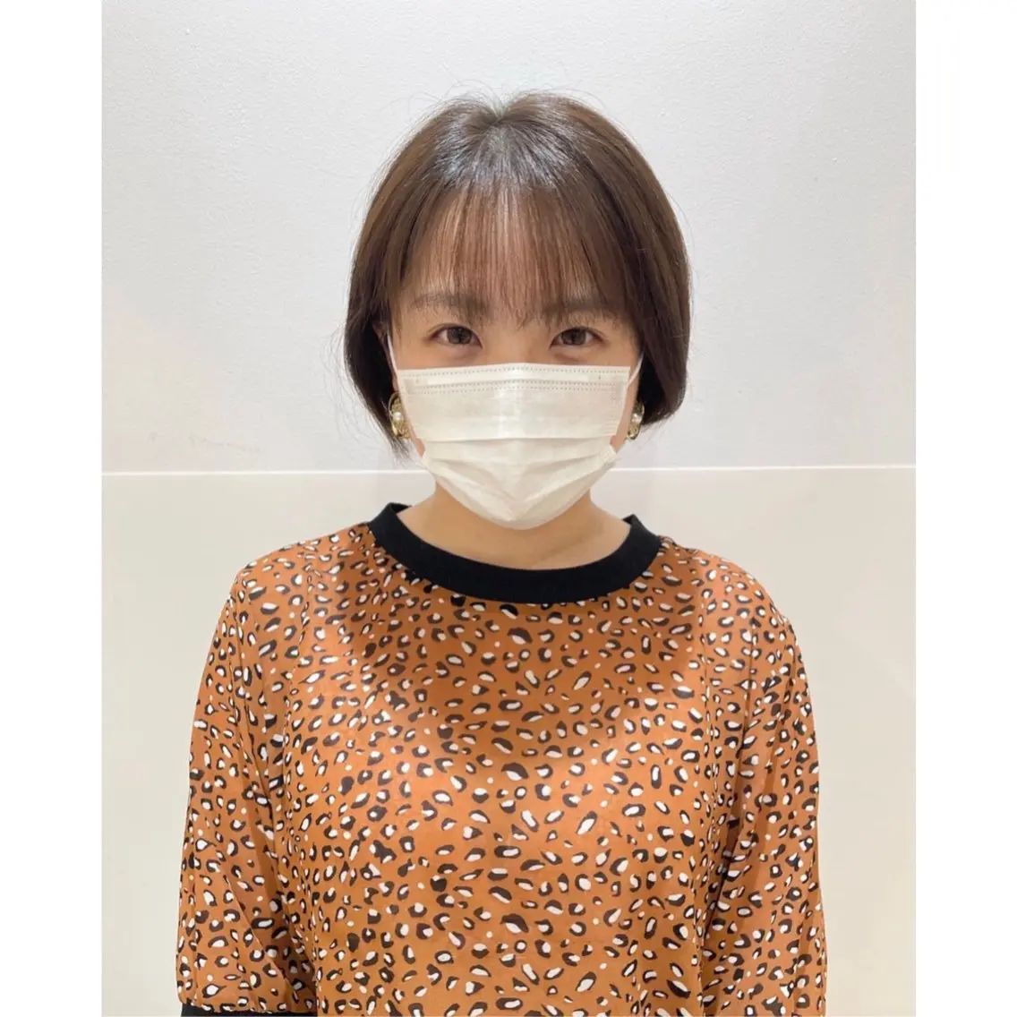 ショート カラー ヘアカラー 韓国ヘア 🎀中川綾乃🎀のヘアスタイル