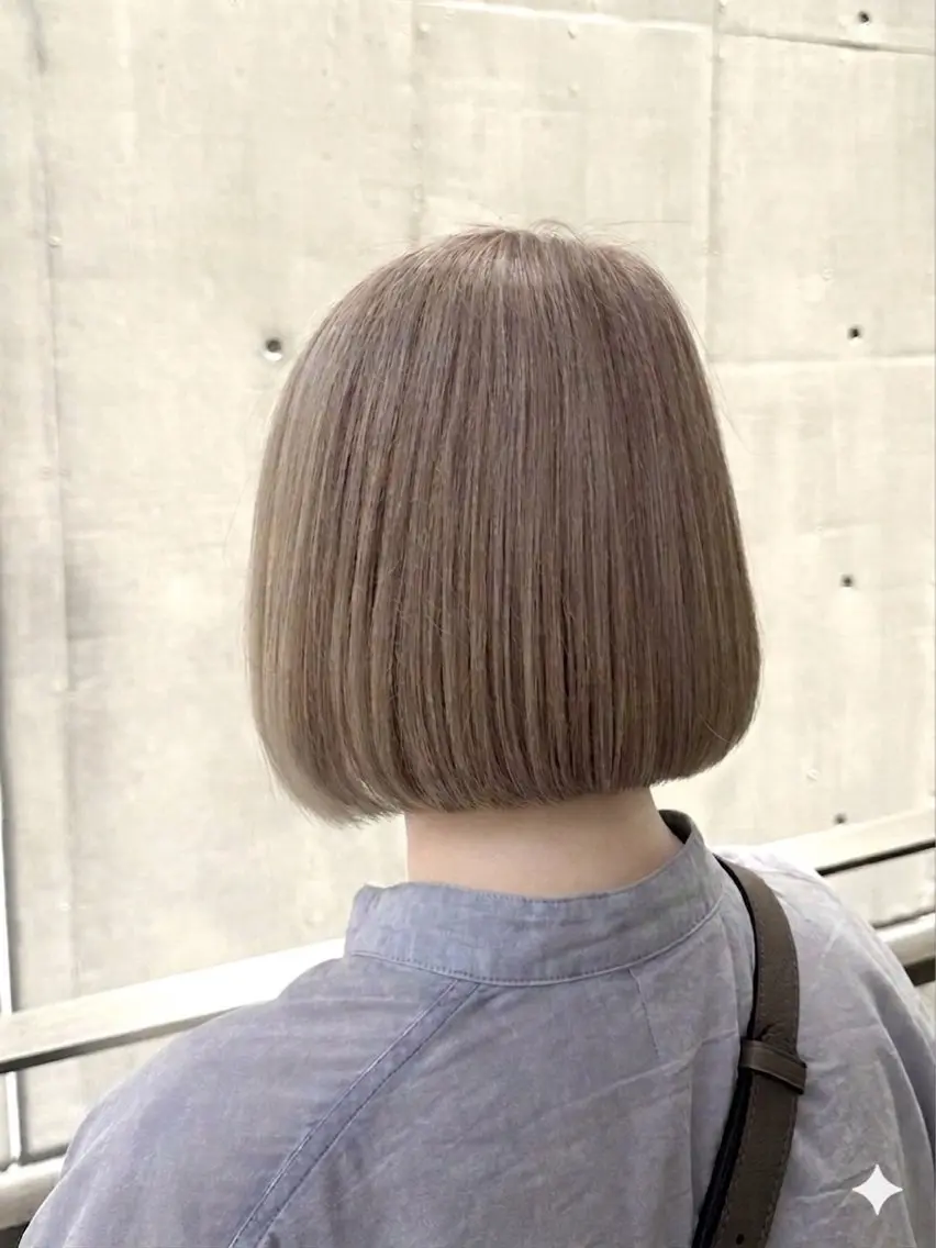 色んな髪質のボブスタイルを練習しています!現状ボブで毛先を整えたい。ボブにしてみたい方、是非カットさせてください。の写真