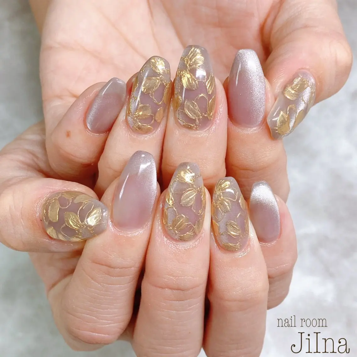 ネイル 持ち込み JiIna nailのネイルデザイン