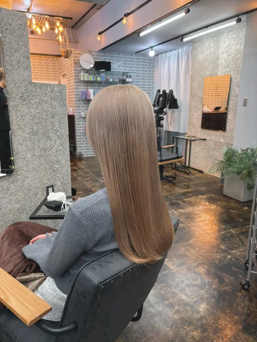 ロング カラー ann/ 京都美容室のヘアスタイル