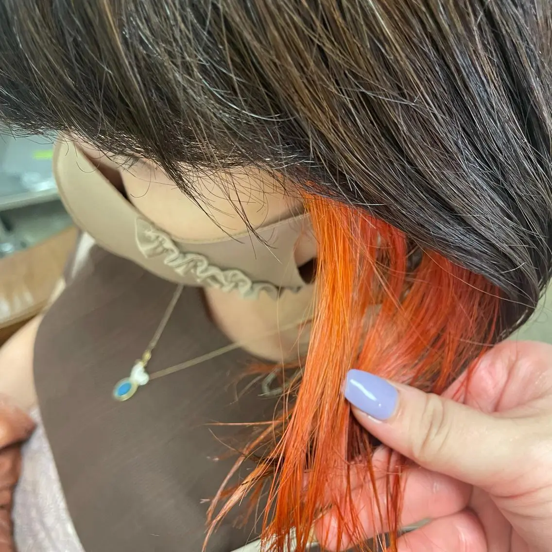 ショート カラー 北川 智海のヘアスタイル