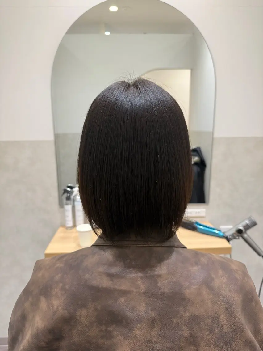 ショート 髪質改善 縮毛矯正 トリートメント 阿部 祥大のヘアスタイル