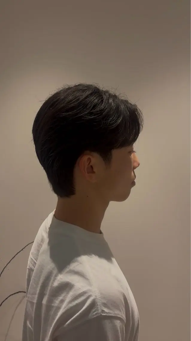 メンズ センターパート メンズ韓国風 学生（メンズ向け） 💈大須/理容/ フェード/煌💈の眉毛・アイブロウイメージ