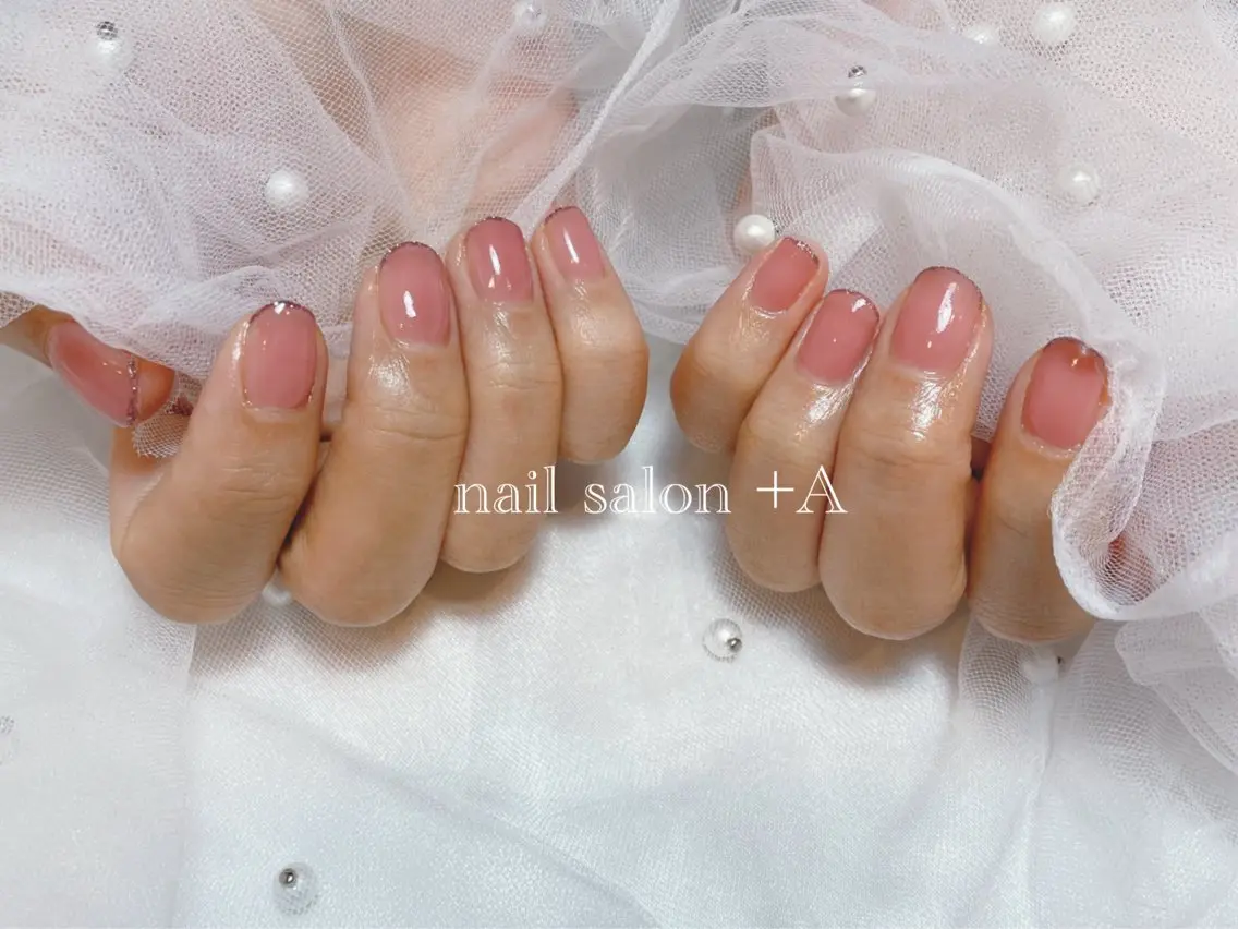 ショート ハンドネイル Nail Salon +Aのネイルデザイン