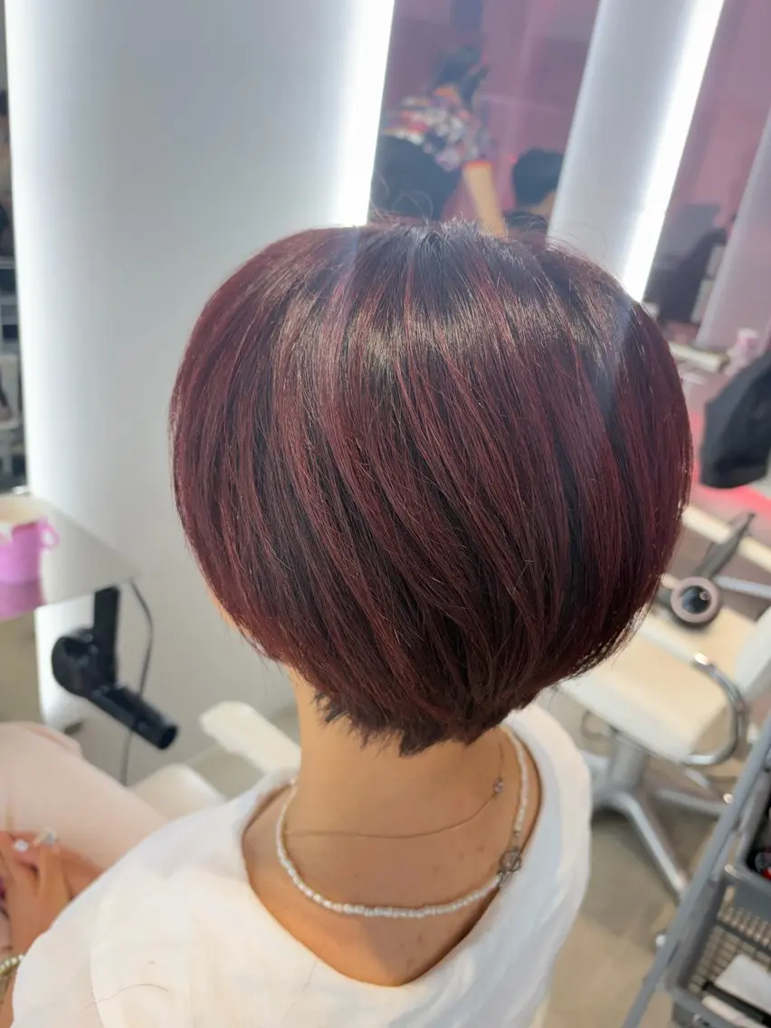 ショート 透明感🫶🏻今出 祐樹👍🏻のヘアスタイル