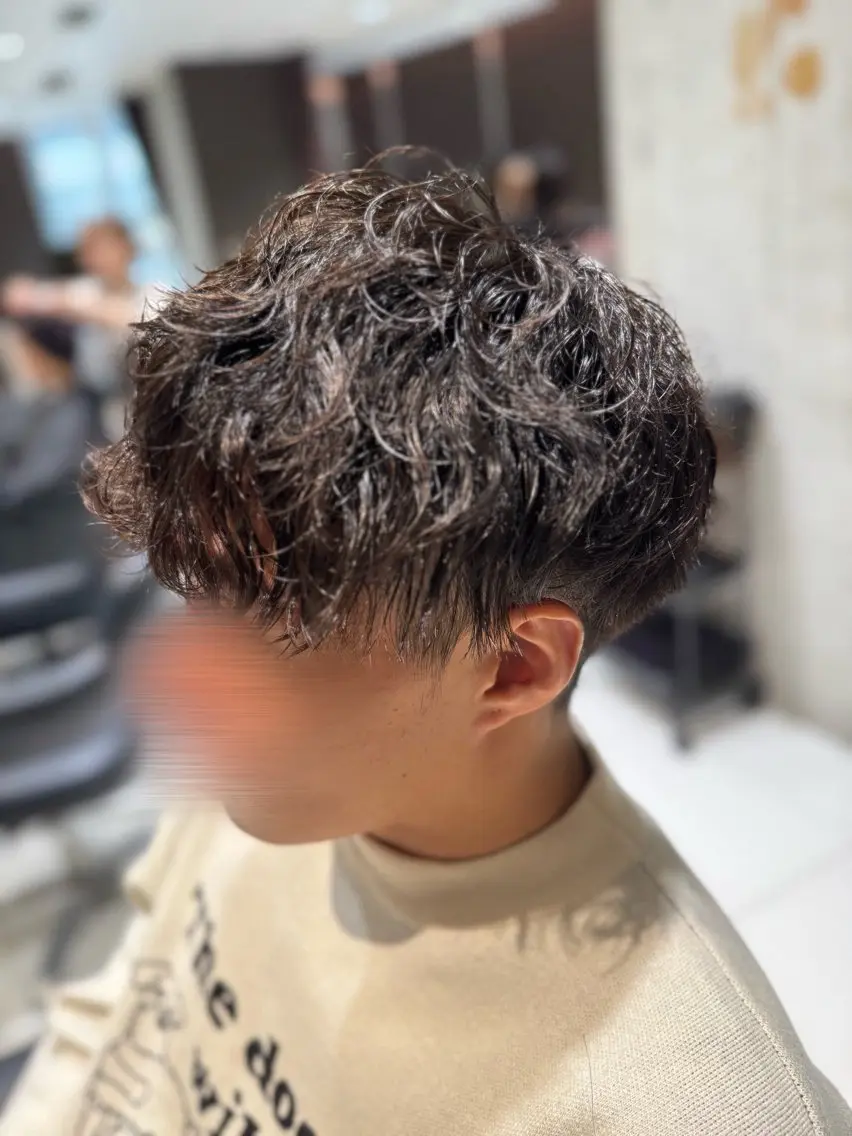 『パーマ人気No.1』カット+波巻きパーマの写真