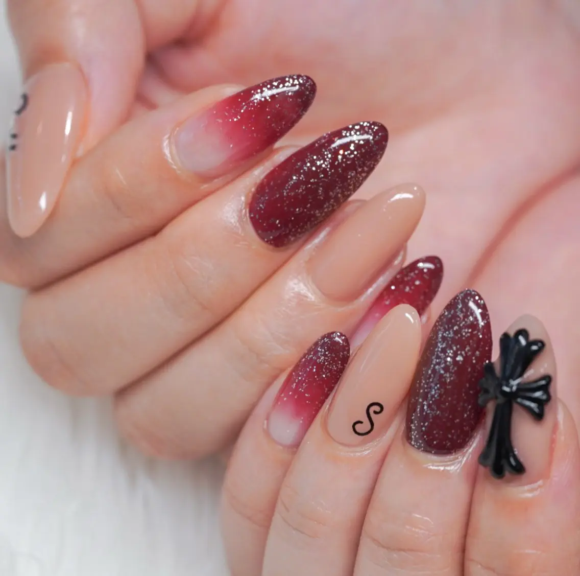 ロング ハンドネイル Re nailのネイルデザイン
