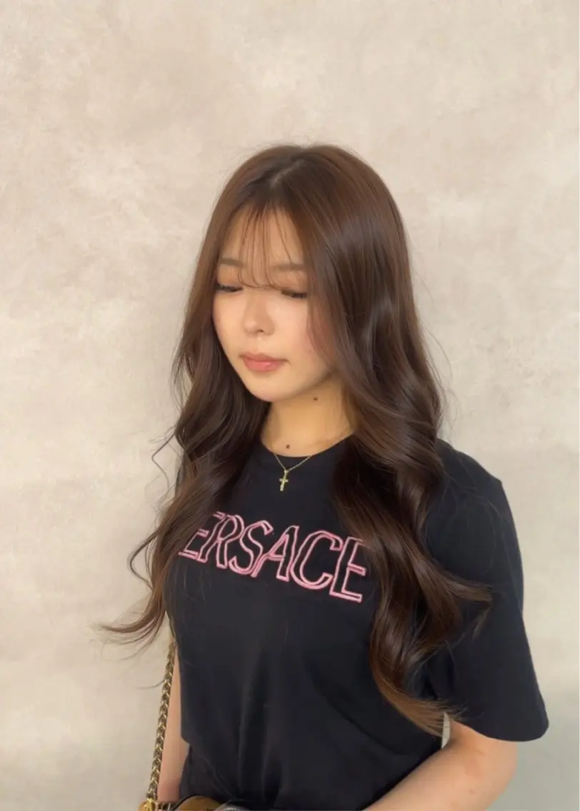 カラー ブリーチ 透明感カラー ダブルカラー ブリーチなしカラー ヘアカラー モテカラー🫧💕 RIOのヘアスタイル