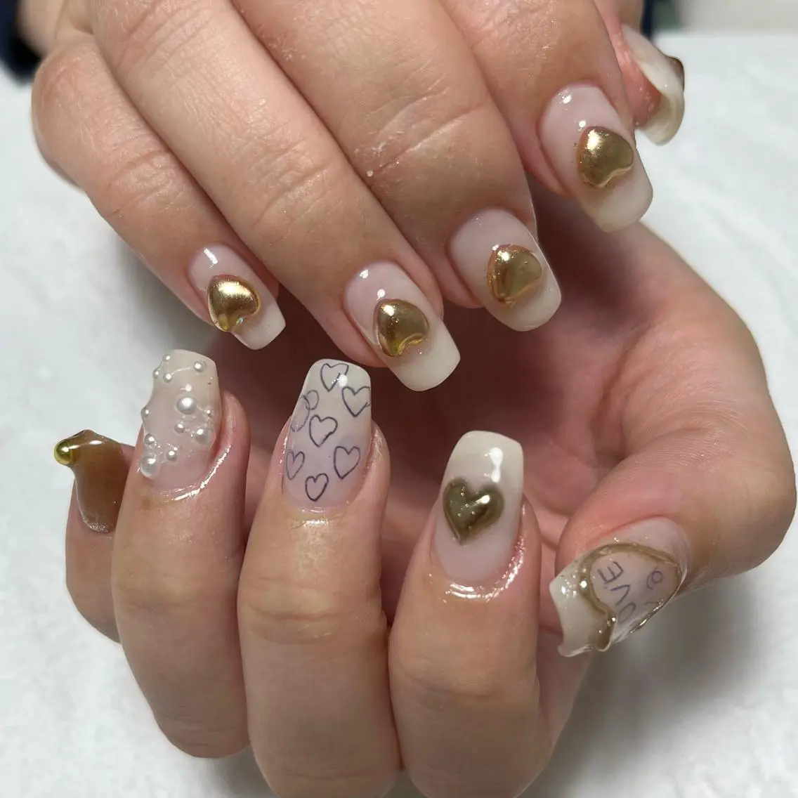 ネイル 持ち込み ハンドネイル vegh. nail／阿波座のネイルデザイン