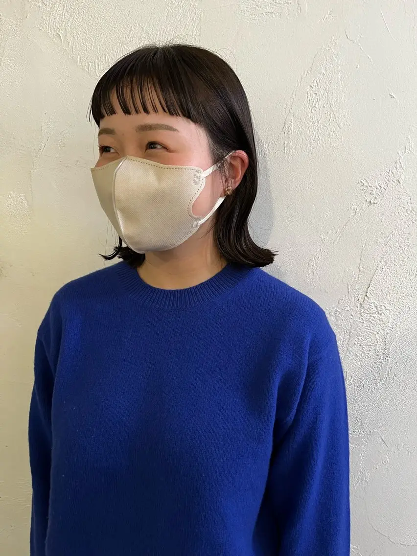 ミディアム 金井 美悠のヘアスタイル