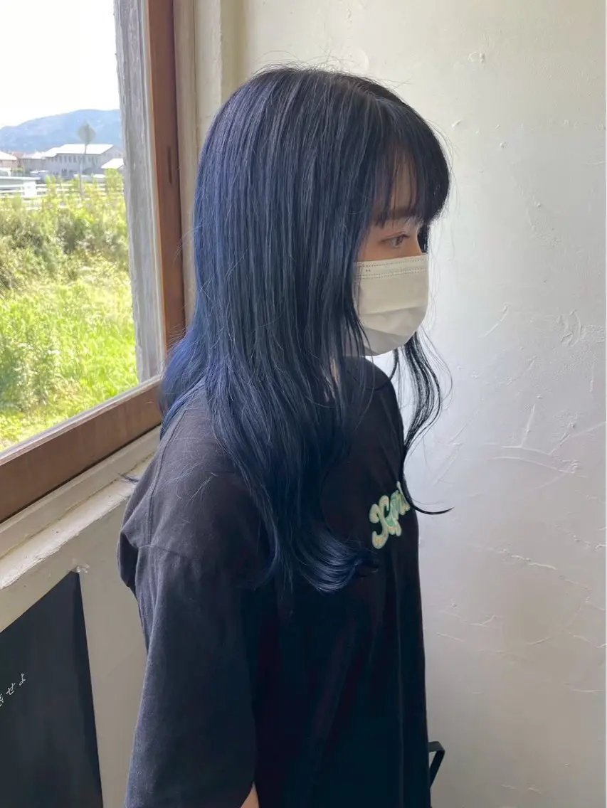 ロング カラー 星野 光汰のヘアスタイル